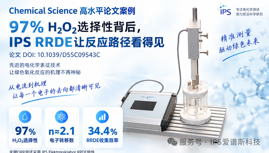 IPS RRDE 爱谱斯旋转环盘电极,让反应路径“看得见(图1) IPS RRDE 爱谱斯旋转环盘电极,让反应路径“看得见(图1)